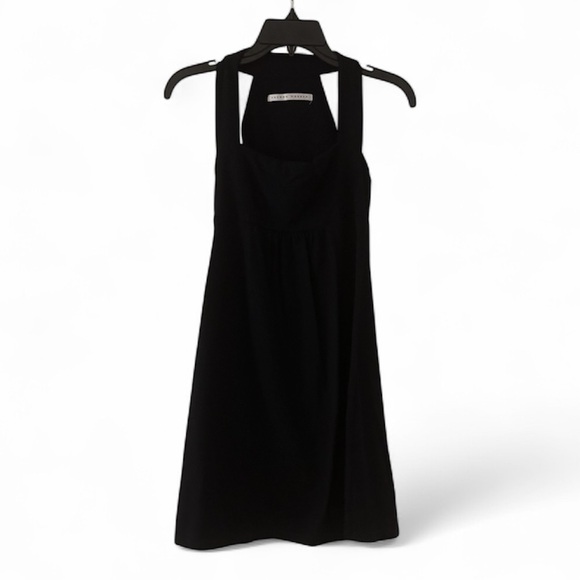 SUSANA MONACO Navy Blue Halter Mini Dress Size Small - Picture 1 of 11